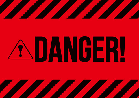 注意マーク セット：イラスト無料