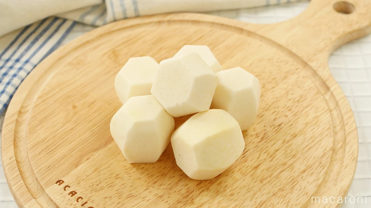 里芋の皮むき方法一瞬で簡単！里芋の剥き方を伝授