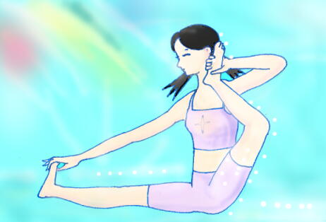 弓を引くポーズ 踊り神のポーズホットヨガの効果は