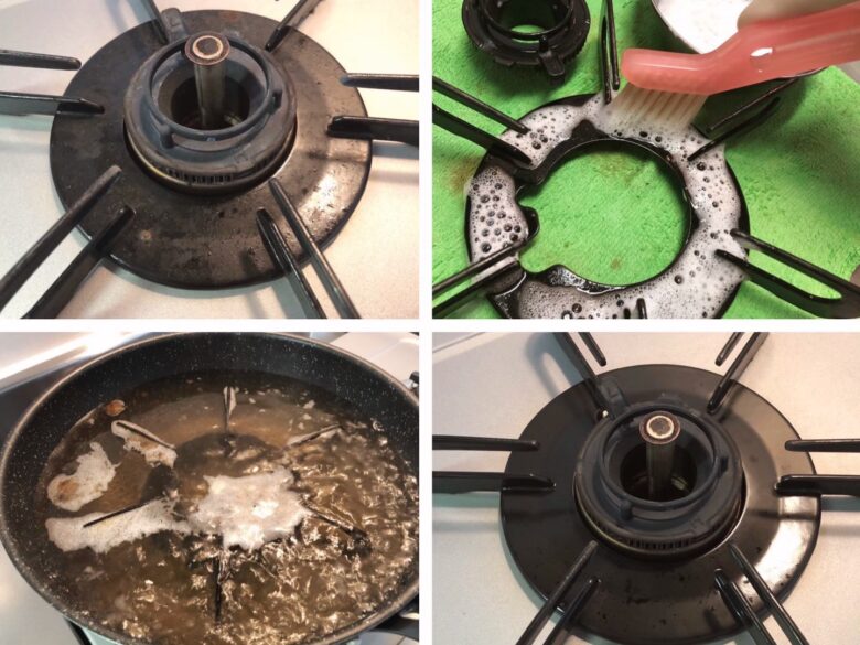 ガスコンロの簡単な掃除方法頑固な焦げや油汚れを落とすコツとは - くらしのマーケットマガジン