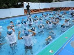 ５年・６年着衣泳 R6.9.10 ようこそ町小ブログへ