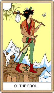 タロットカード 0:愚者 フール意味・解釈を正位置・逆位置別解説恋愛・仕事・悩み別タロットパレット