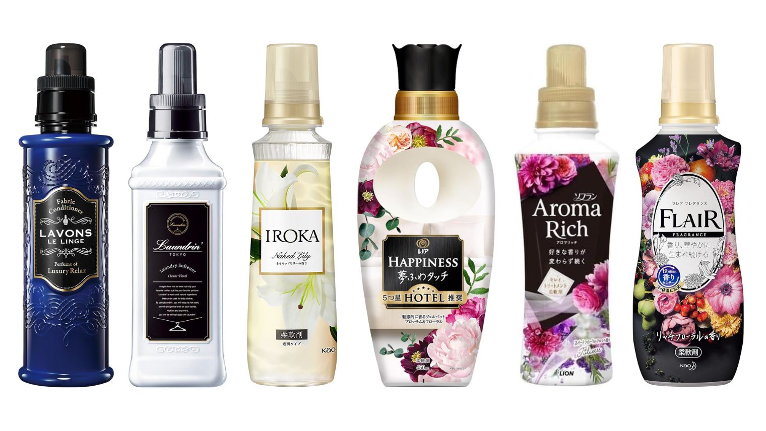 洗剤と柔軟剤の絶妙な香りの組み合わせ