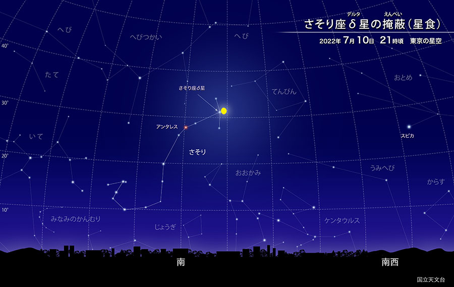 さそり座 蠍座 やさしい88星座図鑑