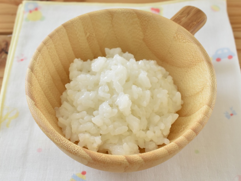 炊飯器で離乳食 お茶パック利用
