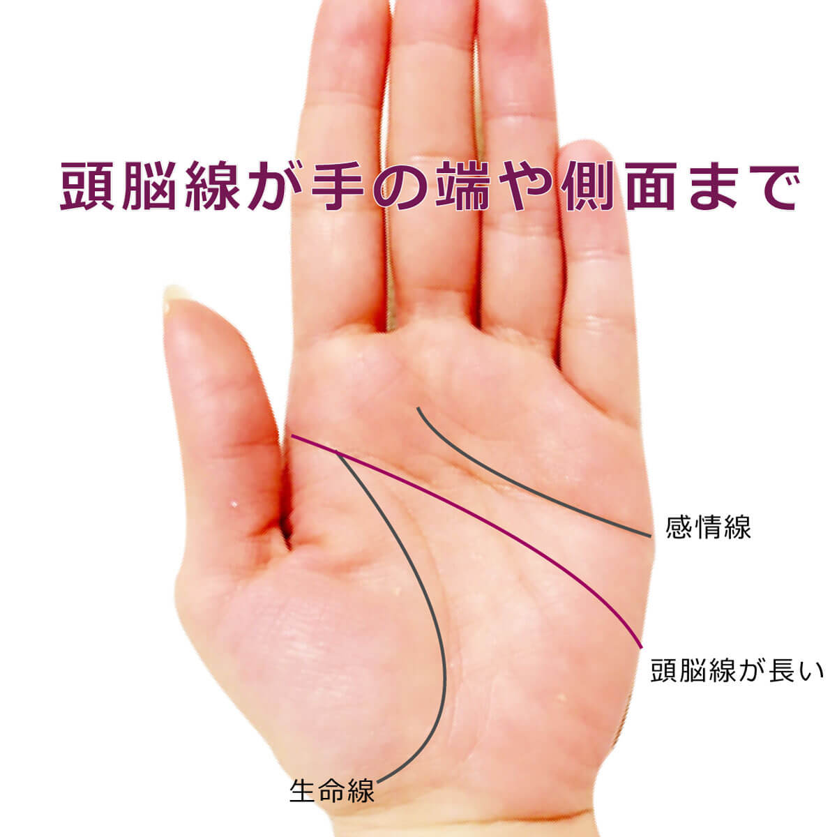 感情線が向かう方向でわかる人のタイプとは！？ 手相の教科書- ラブすぽ