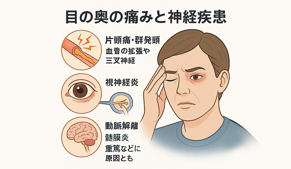 目の奥の痛み・目が痛い千川あおぞらクリニック眼科