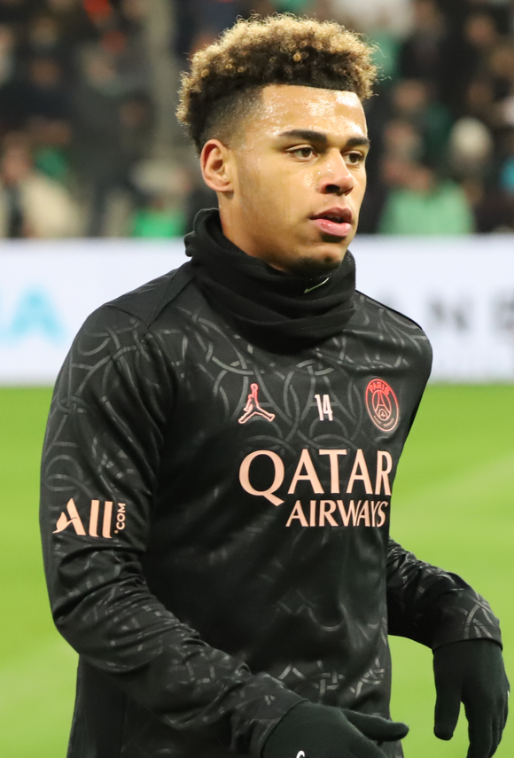 パリ・サンジェルマン 25-26 ホーム 選手着用モデル 14番 ドゥエ パリ・サンジェルマン 25-26 ホーム