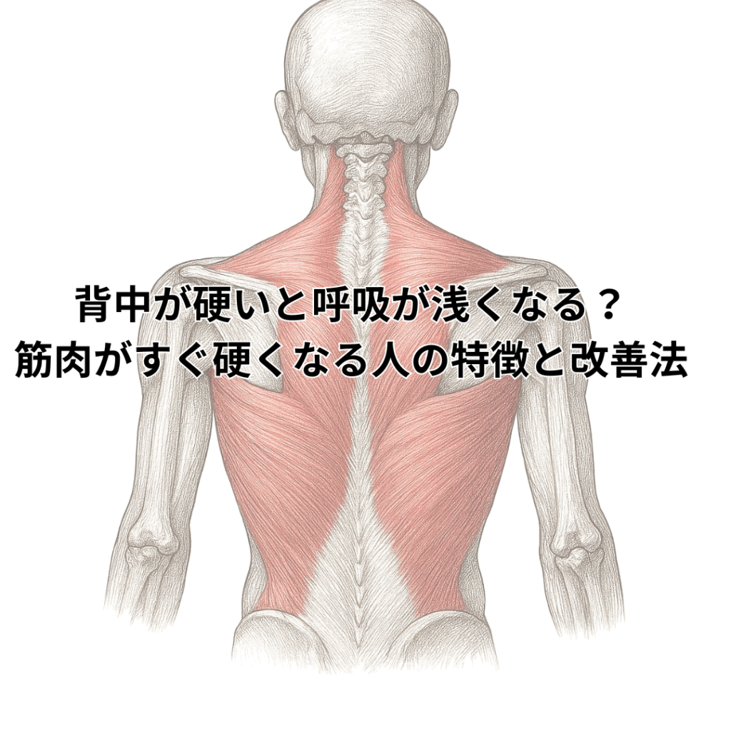 背面の筋肉というと、単純に「背筋」とひとまとめにされることが多いですが、実際には多種多様な筋肉が集まっています。その一つが僧帽筋や菱形筋です。これらは肩甲骨に付着しており、肩甲骨の動きに直接関わります。肩甲骨は肩関節の動きをスムーズにするために不可欠
