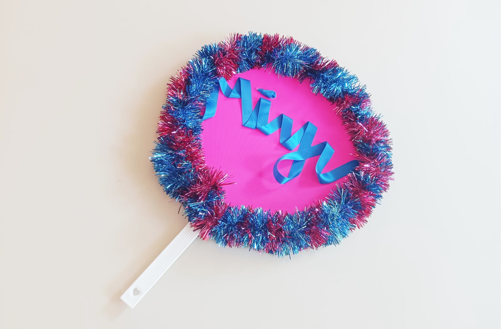 楽天市場 立体デコパーツのり付ハート応援うちわ うちわ オーダーメイド 手作り うちわ シール うちわ材料 コンサートうちわ :オリジナルグッズ専門店ファンクリ