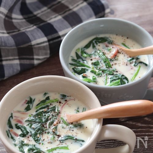 鶏の豆乳クリーム煮