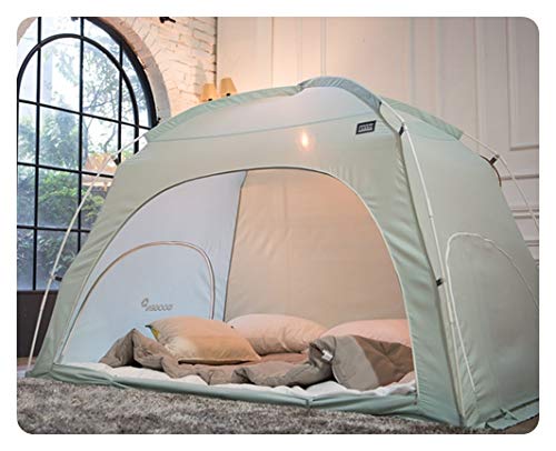 紹介・レビュー 空き家での仮拠点用に、タスミ「暖房テント」を試してみた - たかしの小屋暮らし開拓記