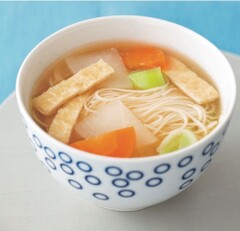 風邪の時のご飯に「かき玉梅生姜そうめん」を作ってみました レシピ本：藤井恵のちょっと具合のわるいときの食事より– オニマガ –名古屋散歩とシンプルライフのブログ