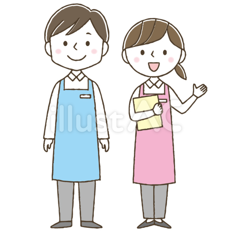 介護・福祉・動物 介護士うさぎさんのかわいいフリーイラストフタバのフリーイラスト