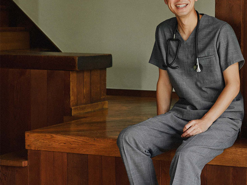 カラー別・かっこいいスクラブ着こなし特集アルファユニ