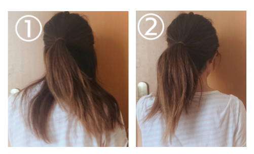 頭が痛い日でも大丈夫！ポイントは強く結び過ぎない事！ ヘアアレンジ簡単ヘアアレンジ韓国風ヘア可愛いロングヘア髪質改善かわいい頭痛の日頭いたくない