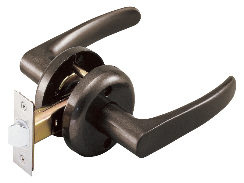 MIWA ドアノブの交換 取替えバリアフリーな消音ワンタッチ空錠