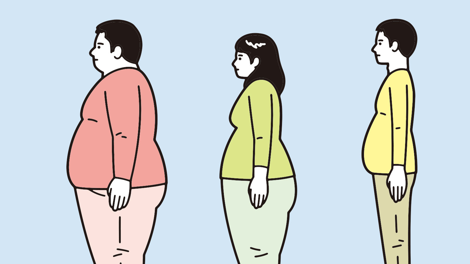 注意しよう 危険な内臓脂肪型肥満