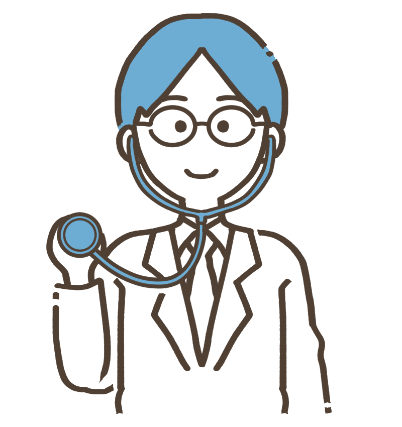 フリーイラスト男性のお医者さんパブリックドメインQ：著作権フリー画像素材集