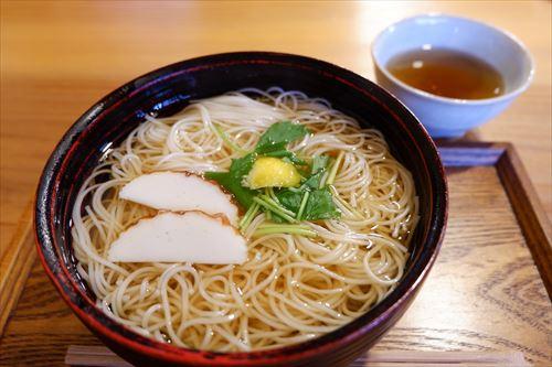 ひんやり冷たい！ 梅しそそうめん