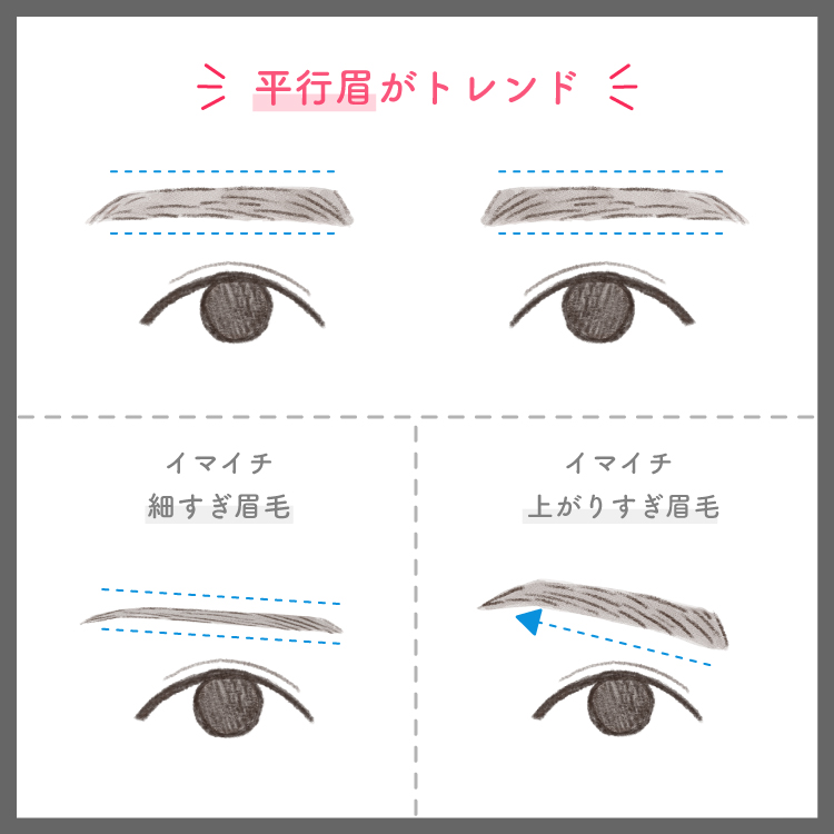 初めての男性も簡単！人気の太め平行眉毛の整え方 プロが解説ビューティ・美容FANCL CLIP ・美容と健康の旬な情報をお届け♪