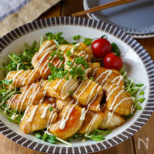 簡単！ヘルシー鶏むね肉で肉豆腐