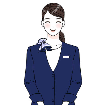 ポイント 美容部員イラスト