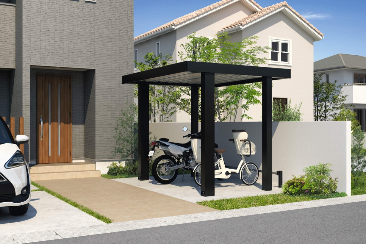 サイクルハウス専用重し 4個セット 自転車 ガレージ バイクガレージ 重石 重り おもし 風対策 吹き飛び防止 簡単設置 代引不可 サイクルハウス の強風・台風対策に！重り・重石のおすすめランキングモノスポ