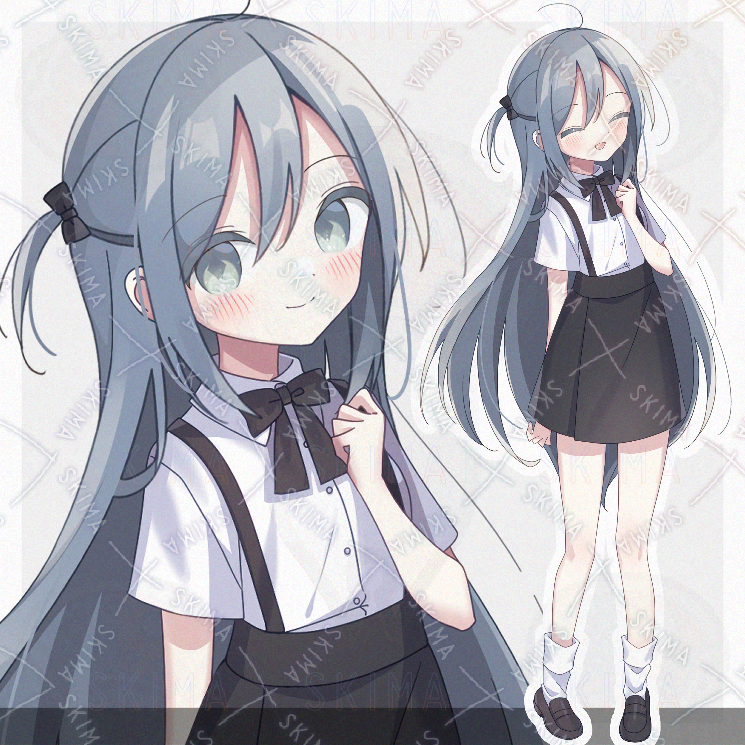 アニメキャラの目のハイライト消しデータセット - にせねこメモ