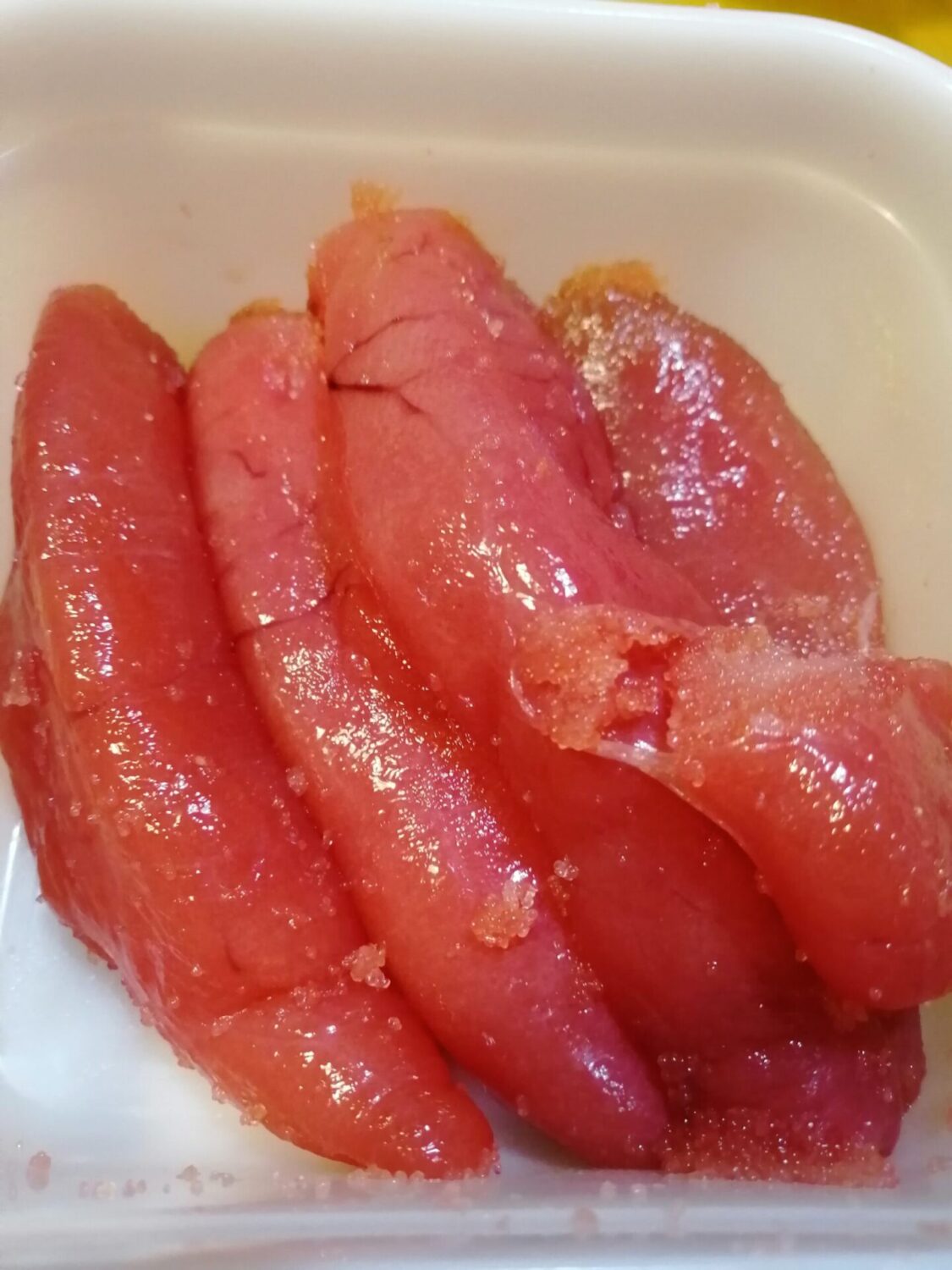 助子 生タラコ の燻製