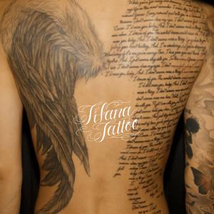 翼 羽 ウィング のタトゥーの意味大阪 タトゥースタジオLUCKY ROUND TATTOO 刺青