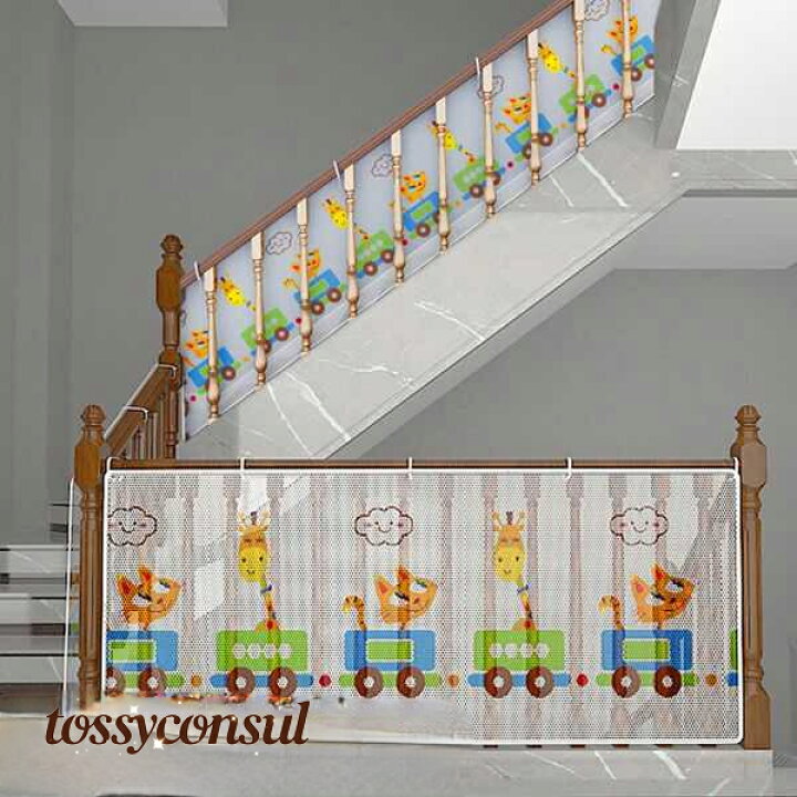 Amazon.co.jp: 転落防止ネット 子供用 幼児用 階段 ベランダ 落下防止ネット 安全 折りたたみ式 階段ガード 300cm 赤ちゃん多目的 保護 年配 ケガ防止 チャイルドセーフティネット ネコネット 保育園 植物園 家アプリコット: ベビー＆マタニティ