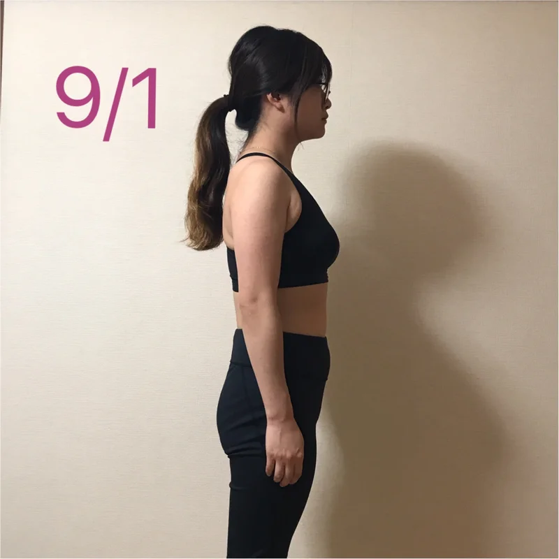 若い女性の横から見た体 写真素材2053892- フォトライブラリ