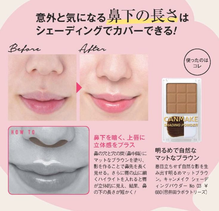 40,000RT 自分の鼻がキライって人、ノーズシャドウは本当に見た目が劇的に変わるから絶対研究した方がいい