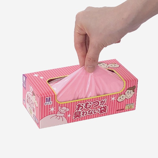 オムニウッティをおむつゴミ箱に。BOSも使えばにおい漏れは最小限 - ninaru ポッケ ニナル ポッケ