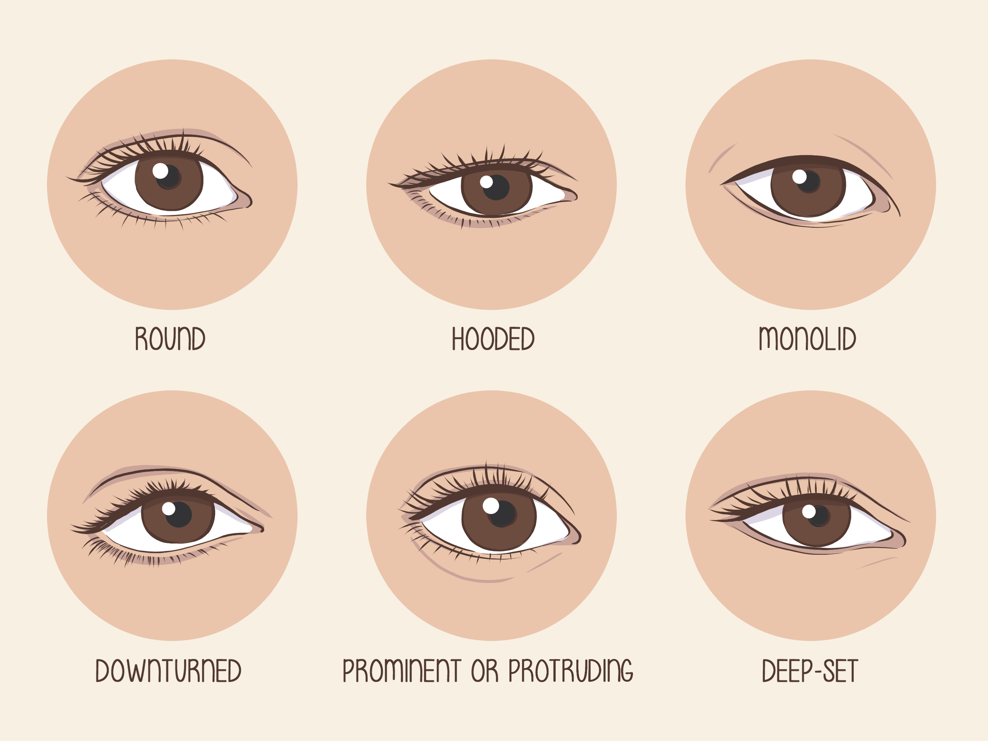 目の形の種類一覧！自分の目の形が分からない人向けの確認方法も