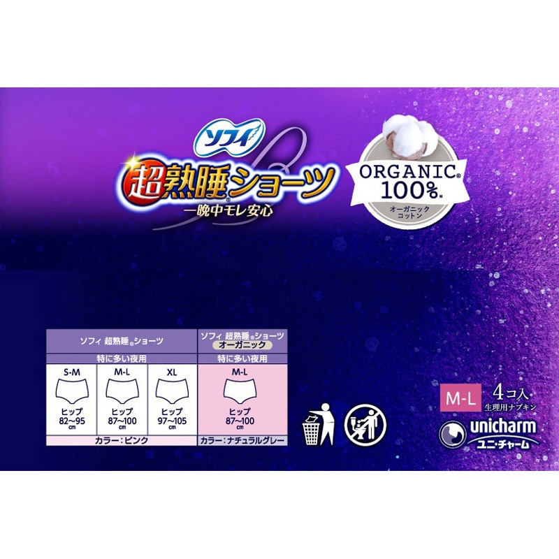 超熟睡ショーツ-生理用品のソフィ