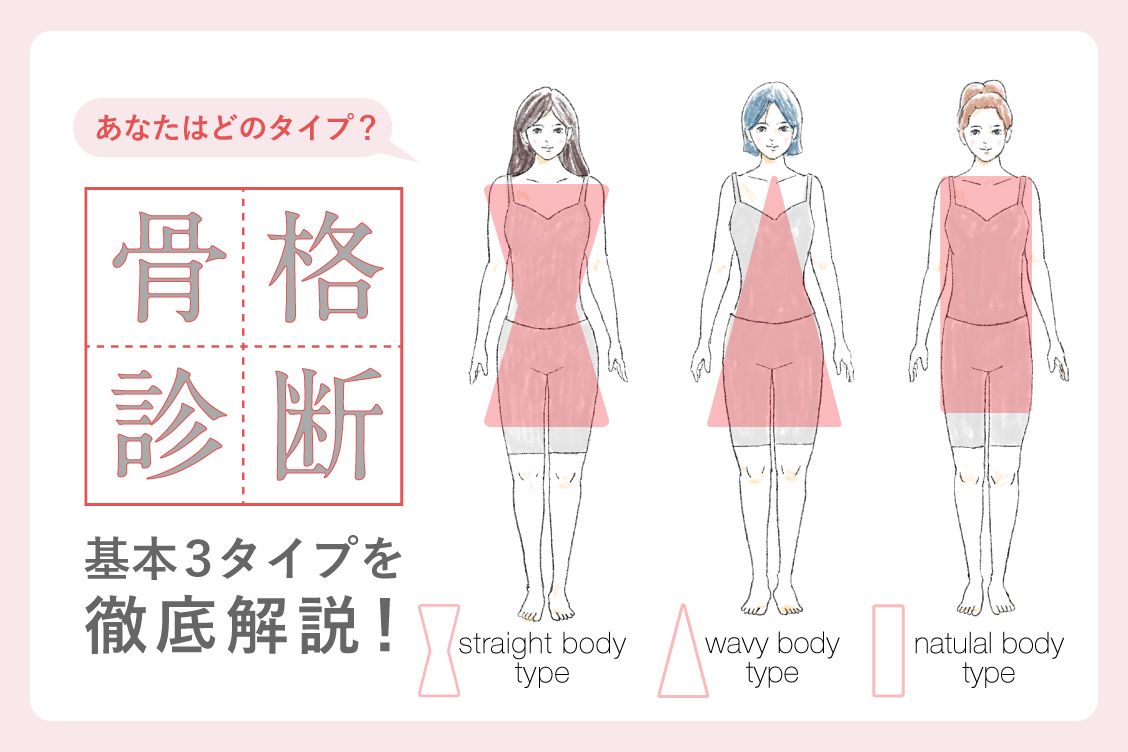 2024年・骨格診断 チャートで診断！自分はどのタイプ？着るだけで一気にあか抜ける本当に似合う服♡ファッションメディア - andGIRLアンドガール