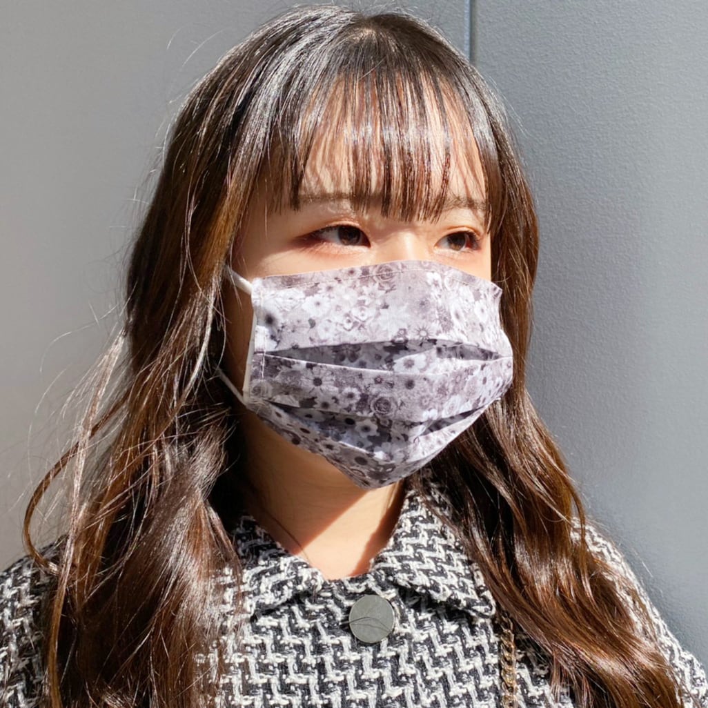 不織布マスクカバー＊チュールレースＮｏ．15