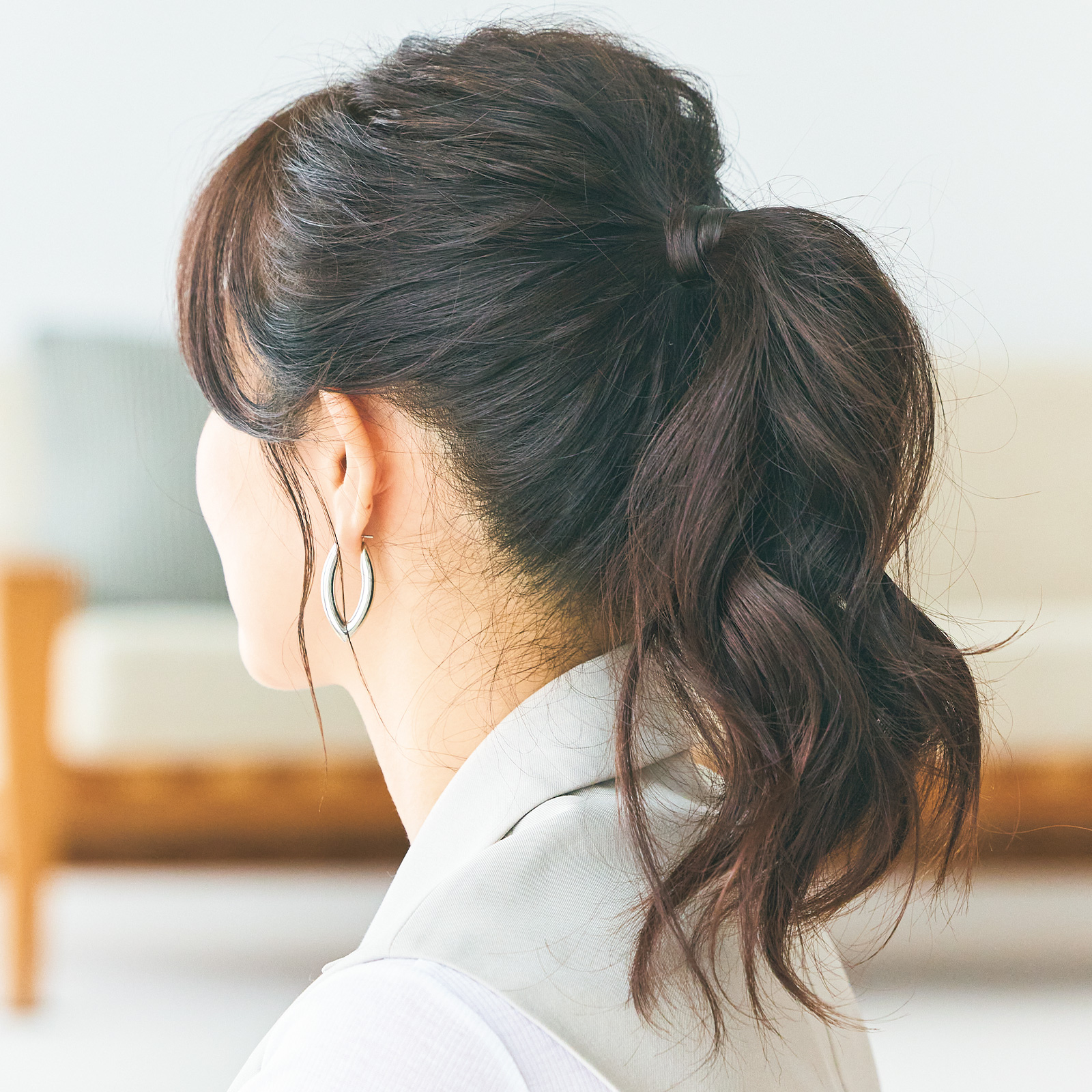 薄毛の方の夜会風アップ作り方 №117