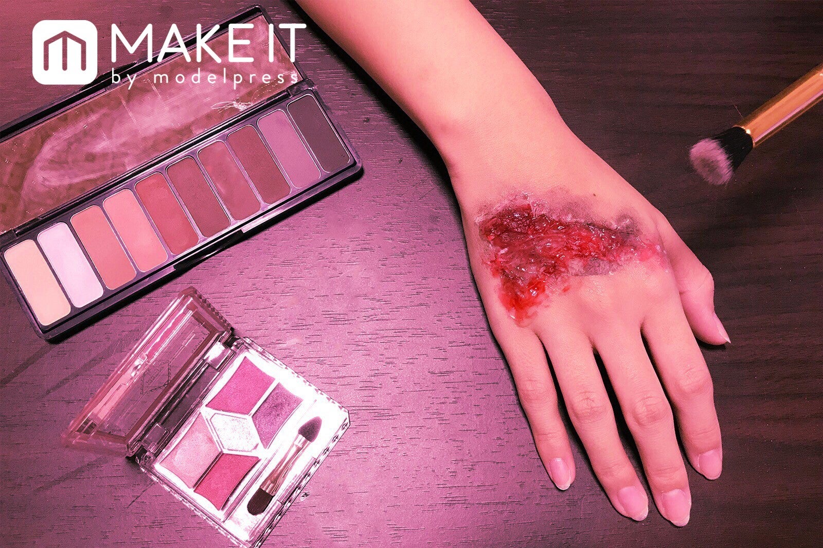 みらいの架け橋レッスン® 傷メイク体験！超リアルで芸術作品？ 2021 12 03 キャンパスブログ神奈川県 湘南 藤沢 キャンパスおおぞら高等学院 - おおぞら高校