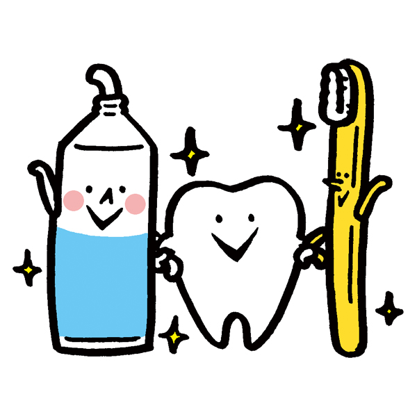 歯を治療してもらう女性のフリーイラストフリーイラスト・クラシック フリクラ