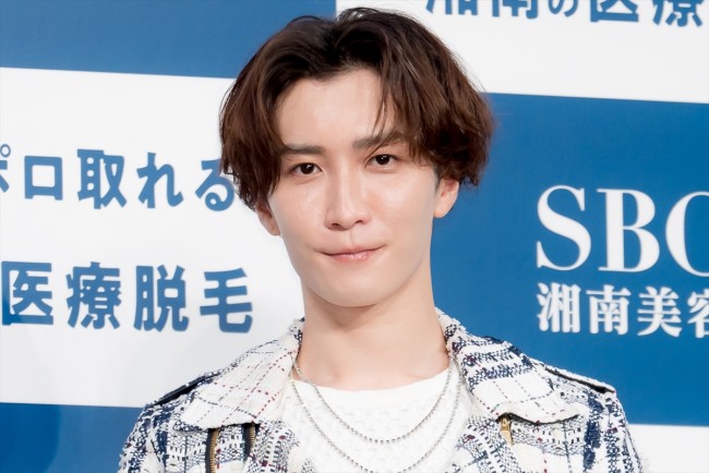 しょっぴー肌 ポスター 渡辺翔太 新SBC湘南美容外科 画像・写真Snow Man渡辺翔太“光り輝く「しょっぴー肌