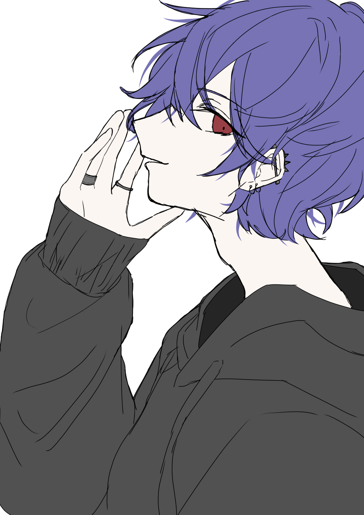 病み男子イラスト無料イラスト・フリー素材なら「イラストAC」