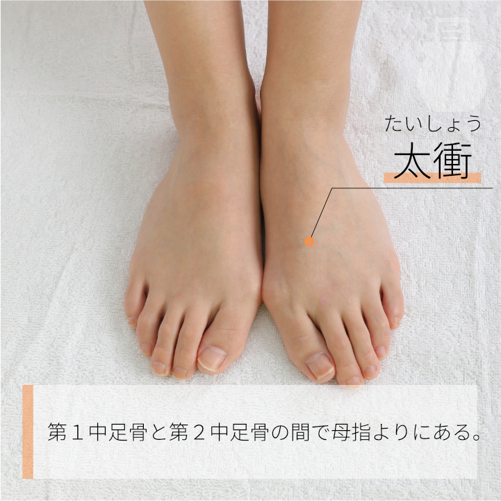 今週のツボ『太衝』さいたま市南区 LaLa鍼灸サロン