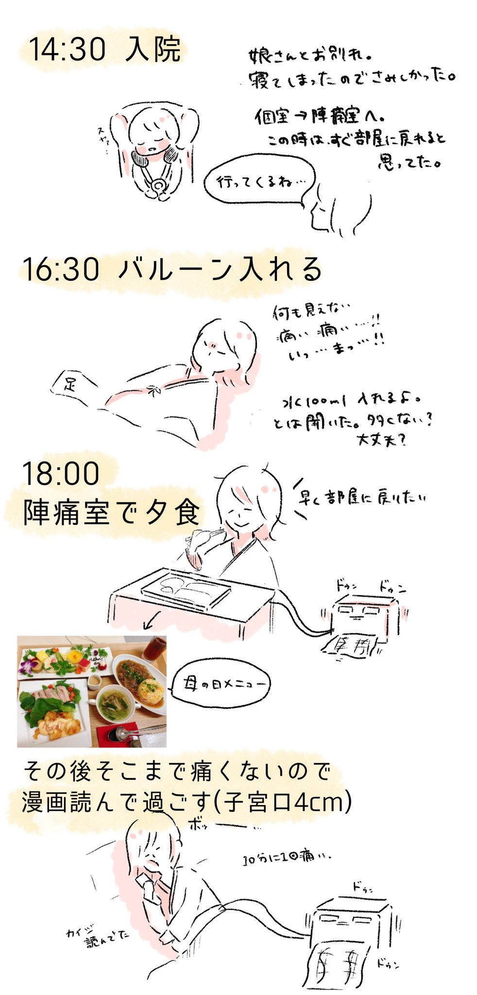 陣痛促進剤、バルーンの痛みは？ 2人目なのにお産の進み方がわからない 笑いに変えて乗り切る！ 願望オタク母の育児日記Vol.14ウーマンエキサイト