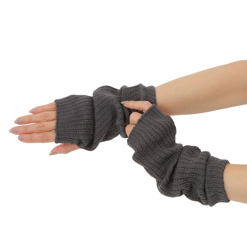 楽天市場 アームウォーマー レディース 冬 ロング ニットアームウォーマー 長さ50cm アームカバー 手袋 ボア裾 ケーブル編み フィンガーレス指なし 親指穴あり ハンド ウォーマー 防寒 秋 冬 おしゃれ : Hareruno