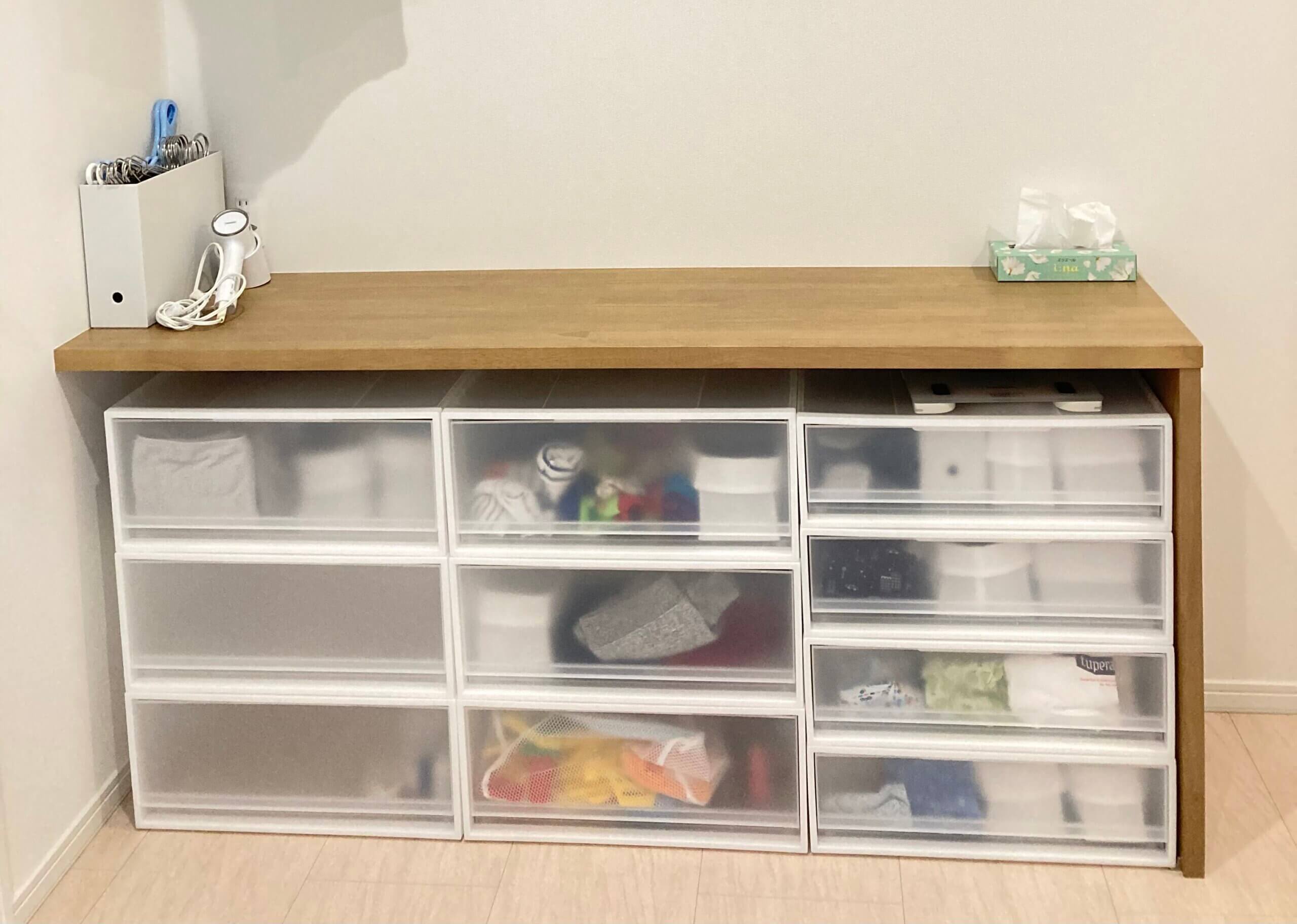 おしゃれで効率的なランドリールームカウンターの設置と活用法 - オーダー家具、インテリア通販のアーネインテリア 公式