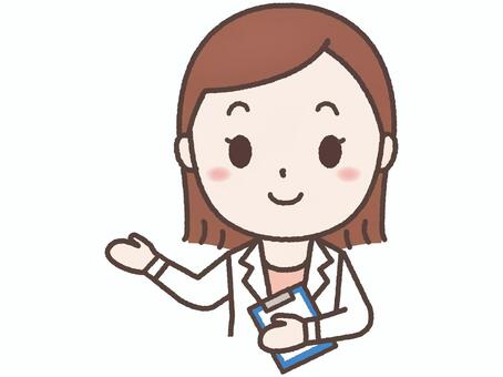 医師のイラスト・無料 医療イラスト フリー素材3