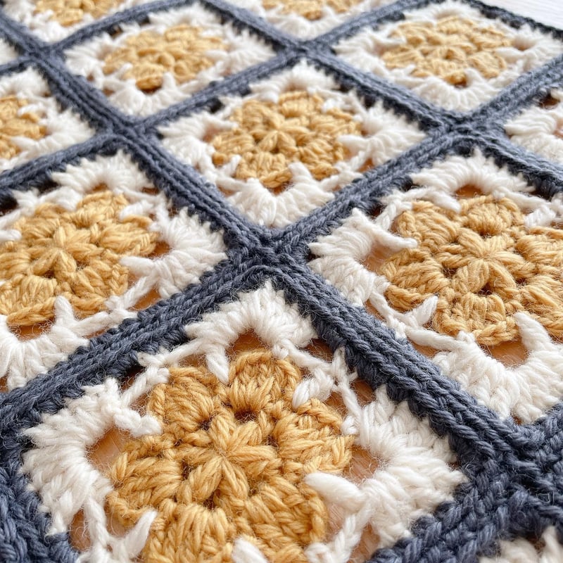 楽天市場 編み図 モチーフつなぎのブランケット H21-8ウイスター カラーメランジ ひざかけ 作り図 かぎ針編み 編み図 レシピ 藤久 トーカイ: 手芸材料の通信販売 シュゲール